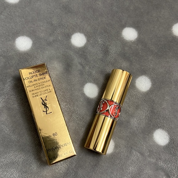 YSL Rouge Volupté Shine (60 Rose Marceau) - Picture 4 of 7
